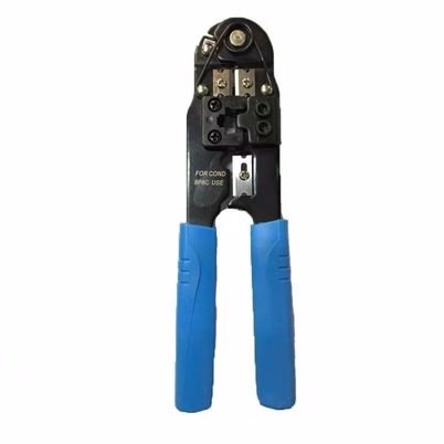 Brobotix Pinza Crimpeadora Tl-210n, Rj-45, Negro/Azul 000210