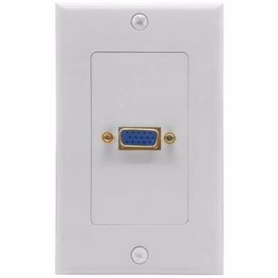 Tapa Para Toma Corriente Brobotix 045687 Genero Hembra Tipo De Conector Svga 1 Puerto Material De La Cubierta Cloruro De Polivinilo Color Del Producto Blanco