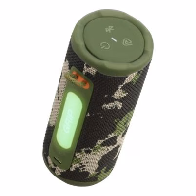 Jbl Bocina Grip, Bluetooth, 16w Rms, Color Verde Camuflaje - imagen 2