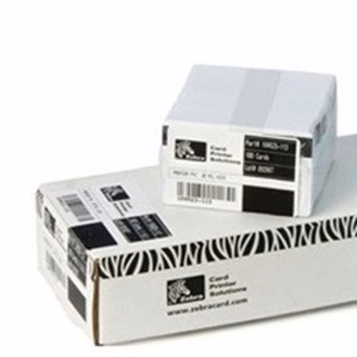 Tarjetas Para Credenciales Zebra Premier 104523-010 Paquete Con 500 Pieza(S) Con Panel De Firma Y Con Adhesivo Material De Elaboración Pvc Color Del Producto Blanco