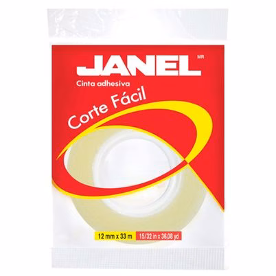 Cinta Adhesiva Janel 1191233100 Transparente Polipropileno