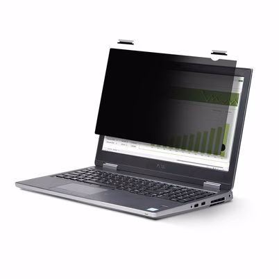 Filtro De Privacidad Para Laptop Startech.Com Privscnmon27 (14") Sin Marco Antideslumbrante Material Plástico, Neopreno Color Negro, Translúcido