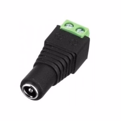 Adaptador Brobotix 170120 de Terminal a 3.5mm en Color Verde para Cámaras de Vigilancia