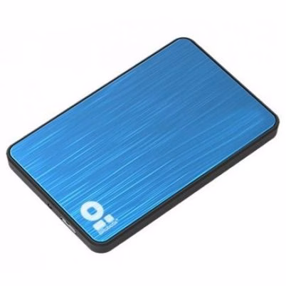 Gabinete Para Disco Duro Externo Brobotix 170602-2 (2.5") Sata Usb 2.0 Metal Azul