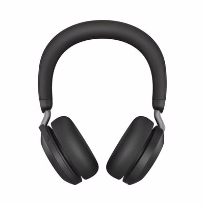 Audífonos Jabra Evolve2 75 27599-999-899 Estilo Diadema Tipo Biauricular Supra-Aural Inalámbrico-Bluetooth 5.2 Micrófono Integrado Numero De Micrófonos 8 Color Negro