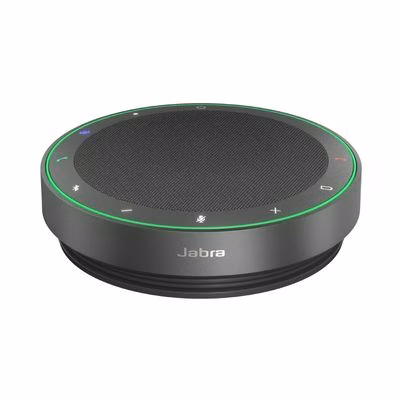 Bocinas Jabra 2775-109 en Color Gris con Bluetooth 5.2, Cancelación de Eco y 32 Horas de Conversación