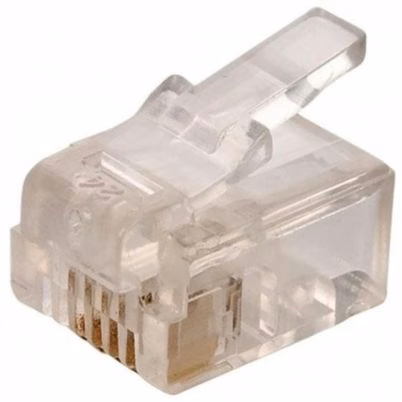 Conector Startech.Com N6patc3mrd Genero Macho Conectores Rj-45 U/Utp (Utp) Categoría Cat5 4 Conectores Paquete Con 100 Piezas Color Trasparente