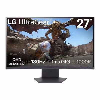 Monitor Lg 32gs60qc-B (31.5") Tipo De Panel Va Resolución De La Pantalla (2560x1440) Pixeles Tiempo De Respuesta 1ms Hdmi, Displayport Quad Hd Color Del Producto Negro