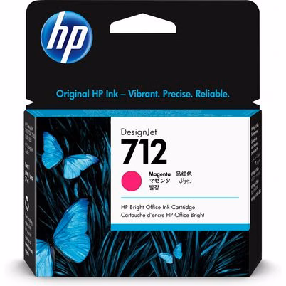 Hp Cartucho De Tinta Designjet 712 Magenta De 29 Ml