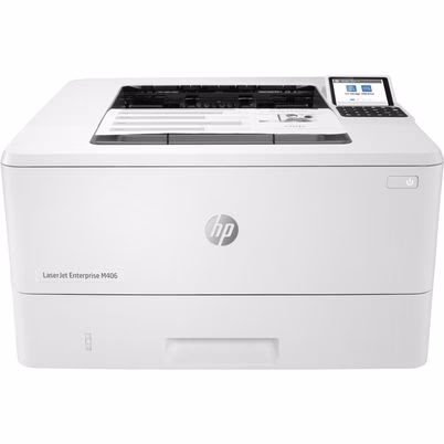 Hp Laserjet Enterprise M406dn Blanco Y Negro Impresora, Solo Ethernet; A Doble Cara