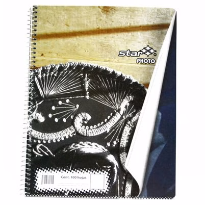 Cuaderno Estrella 459 Encuadernado Espiral Papel Cuadriculado 100 Hoja(S) Multicolor