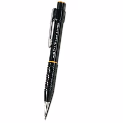 Lapicero Pilot The Shaker Recargable Retráctil Punta Con Mecanismo Negro