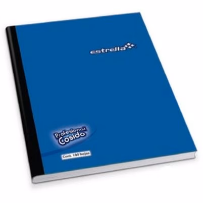 Cuaderno Estrella 542 Cosido Papel Cuadriculado 100 Hoja(S) Azul