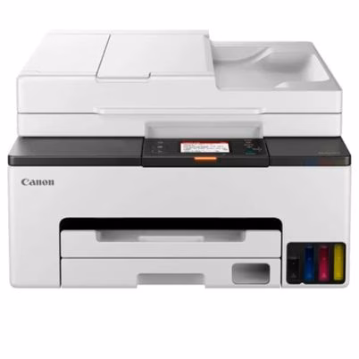 Multifuncional Canon Maxify Gx2010 6171c004ab Impresión A Color Tecnología Inyección De Tinta Resolución Maxima De (1200x1200) Rendimiento De Impresión 3000 Páginas Interfaz Usb/Ethernet Color Blanco, Negro