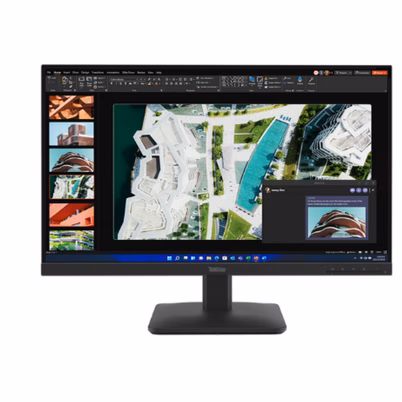 Monitor Lenovo Think Vision S27-4e 64bekar1la (27") Panel Ips Resolución (1920x1080) Pixeles Tiempo De Respuesta 6 Ms Interfaz Hdmi, Vga Full Hd Color Negro