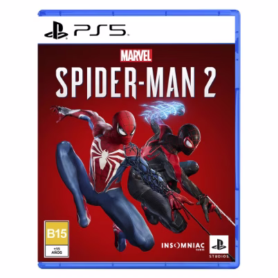Videojuego Playstation Marvels Spiderman 2 711719567950 Género Del Videojuego Acción Y Aventura Clasificación B15 Compatible Con Playstation 5 Color Del Empaque Azul, Rojo