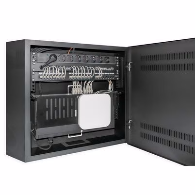 Intellinet 713689 Armario Rack 2u/4u Bastidor De Pared Negro