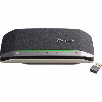 Altavoz Portátil Poly Sync 20+ 772c6aa Conectividad Inalámbrica Conector Usb-A Relación Señal Ruido 55 Db Longitud Del Cable 0.715 M Indicadores Led Color Del Producto Negro