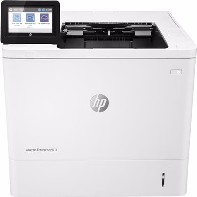 Impresora HP LaserJet Enterprise M611dn Monocromática, Conexión Ethernet Gigabit y Impresión Dúplex Automática de 65 ppm