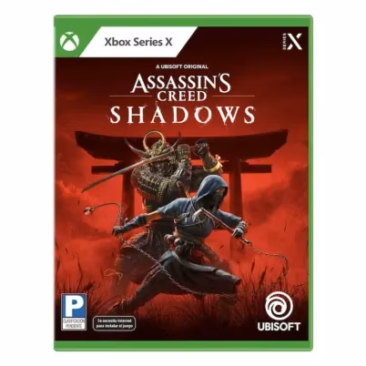 Videojuego Assassin's Creed Shadows para Xbox Series X/S en Formato Físico Color Verde con Gameplay Hack'N Slash