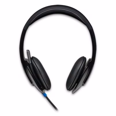 Diadema Logitech H540 981-000510: Audífonos USB Profesionales con Micrófono Boom