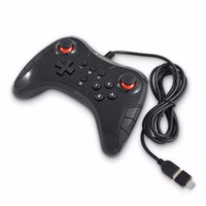 Verbatim Wired Controller For Use With Negro Gamepad Nintendo Switch