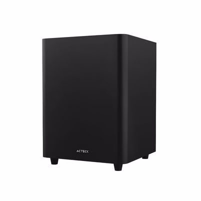 Subwoofer Acteck Lite Series Dynamic Bw676 Ac-939829 Potencia De Salida Rms 50w Conectividad Inalámbrica Bluetooth 5.0 Distancia De Conexión 10m Color Negro