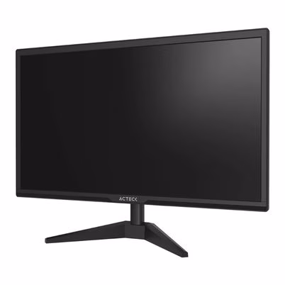Monitor Acteck Captive Brite Cb185 Ac-944526 (18.5") Panel Tn Resolución De La Pantalla (1366x768) Pixeles Tiempo De Respuesta 5 Ms Interfaz Displayport, Hdmi Hd Color Negro