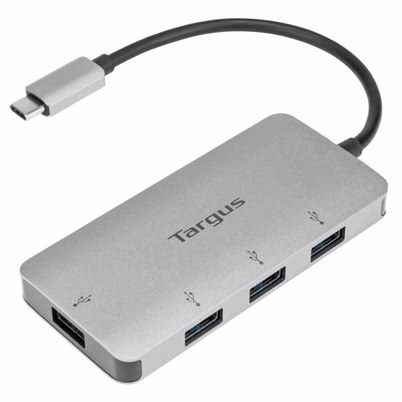 Targus Ach226bt Hub De Interfaz Usb 3.2 Gen 1 (3.1 Gen 1) Type-C 5000 Mbit/S Plata