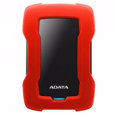 Disco Duro Externo 1tb Adata Hd330 2.5 Usb 3.2 Slim Contragolpes Rojo Windows/Mac/Linux Ahd330-1tu31-Crd