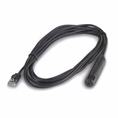 Sensor De Temperatura Y Humedad Apc Ap9335th Conector Rj-45 Cat5 Temperatura Ambiente De Funcionamiento 0 A 55 °C Material Del Forro Pvc Color Negro
