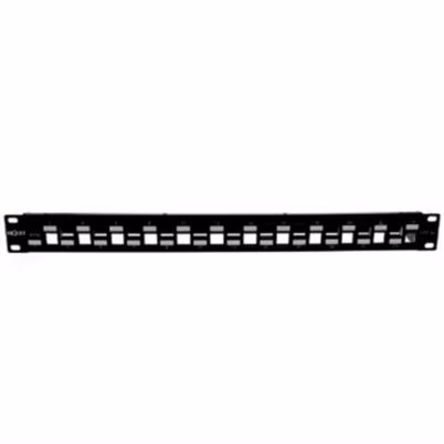 Panel De Parcheo Nexxt Solutions Aw192nxt01 Capacidad (1u) Horizontal Capacidad De 24 Puerto(S) Rj-45 Soporta Cat6a Material Policarbonato. Acero, Plástico Color Del Producto Negro