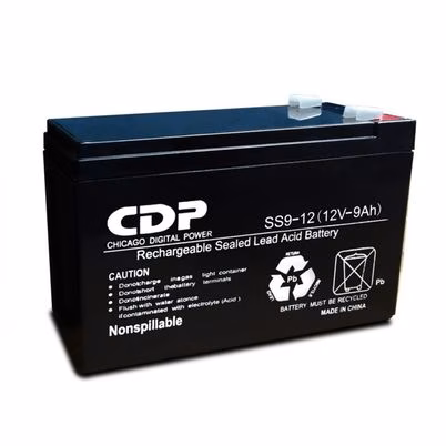 Batería Cdp B-12/9.0 12v 9ah Para Alarmas Y Sistemas De Respaldo