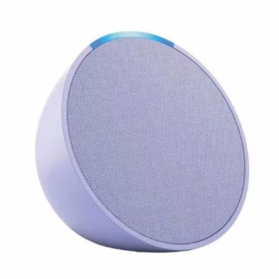Bocina Inteligente Amazon Alexa Echo Pop B09zxjdsl5 Proyección Frontal De (1.95") Conectividad-Bluetooth 2.4 Ghz Color Del Producto Lavanda