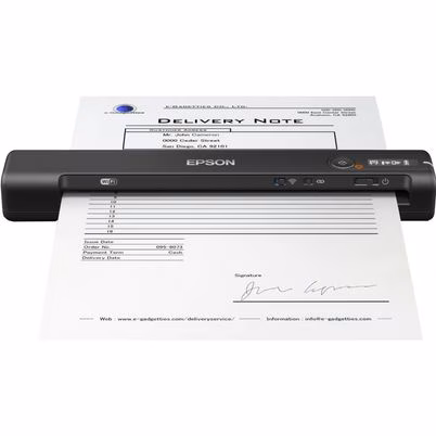 Scanner Epson Workforce Es-60w, 600 X 600dpi, Escáner Color, Usb, Negro B11b253201