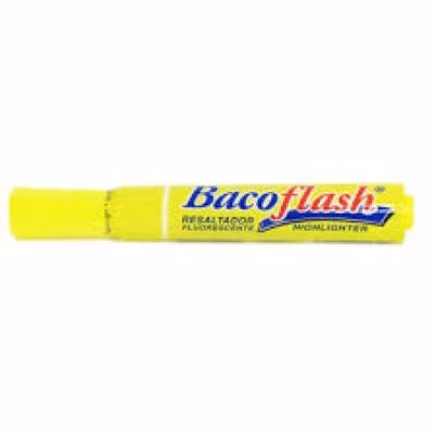 Marcador Resaltador Baco Mtx-07 Punta De Cincel Flourescente Verde 12 Pieza(S)