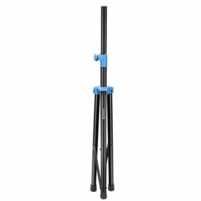 Tripie Steren Baf-150 Ajuste Rápido 6 Posiciones Soporte Universal Para Bafles / Bocinas Material Metálico Color Negro, Azul