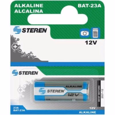 Pilas Domésticas Steren Bat-23a Batería Recargable Alcalina Tipo Cilindro 1.2 V Níquel-Metal Hidruro Azul, Plata