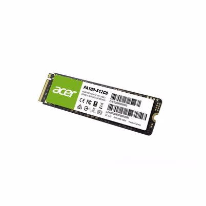 Unidad de Estado Sólido SSD Acer BL.9BWWA.119 de 512GB con Interfaz PCI Express 3.0 NVMe y Velocidades de hasta 3000MB/s