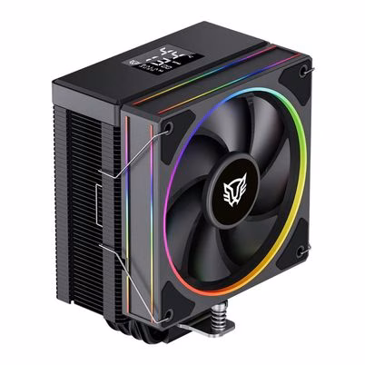 Disipador Balam Rush Heliux Pro Hex55 Br-941983 1 Ventilador Nivel De Ruido Máximo 30 Db Flujo De Aire Máximo 74.27 Cfm Rotación De 2200 Rpm Iluminación Led Color Negro