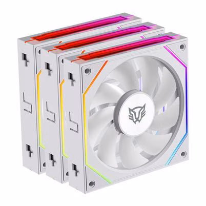 Kit De Ventiladores Balam Rush Eolox Link Exl95 Br-942096 3 Pieza(S) Nivel De Ruido Máximo 30 Db Flujo De Aire Máximo 47, 2 Cfm Rotación Maxima De 1800 Rpm Material Aluminio Color Blanco
