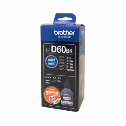 Brother Btd60bk Cartucho De Tinta Original Extra (Súper) Alto Rendimiento Negro