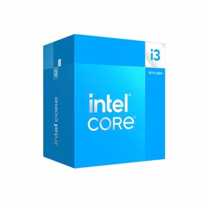 Procesador Intel Core i3-14100 en Color Azul con Socket LGA 1700, 4 Núcleos y Frecuencia Turbo de 4.7 GHz