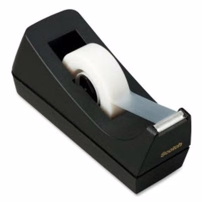 Cinta Adhesiva 3m C-38 Color Negro Uso Industrial Y Oficina