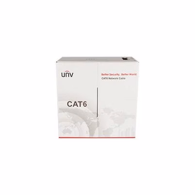 Bobina De Cable De Red Uniarch Cab-Lc3100a-In Sin Genero Sin Conectores Categoría Cat6 U/Utp (Utp) Longitud Del Cable 305m Material Pvc Color Gris