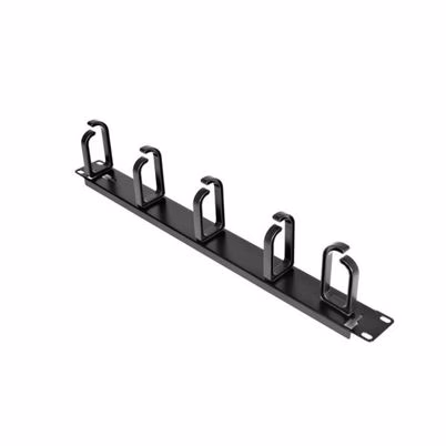 Startech.Com Panel 1u De 19 Pulgadas Para Gestión De Cableado Con Anillas En D