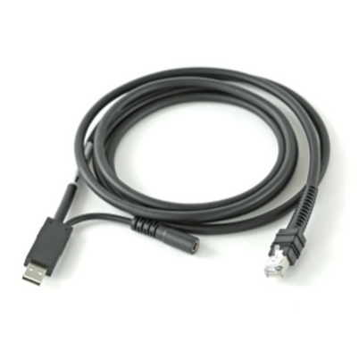 Cable Usb Zebra Cba-U42-S07par Genero Macho / Macho Conectores Usb-A / Rj-45 Longitud Del Cable 2.8 M Material Del Forro Pvc Color Negro