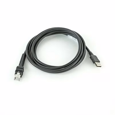 Cable Usb Zebra Cba-U46-S07zar Genero Macho / Macho Conectores Usb-A / Rj-45 Longitud Del Cable 2 M Material Del Forro Pvc Color Negro
