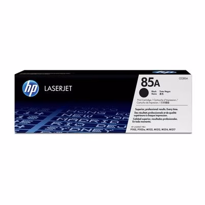 Cartucho de Tóner Original HP LaserJet 85A Negro | Rendimiento 1600 Páginas