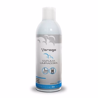 Espuma para Limpieza de Equipos Vorago CLN-101 de 400ml en Color Plata para Desktops y Portátiles